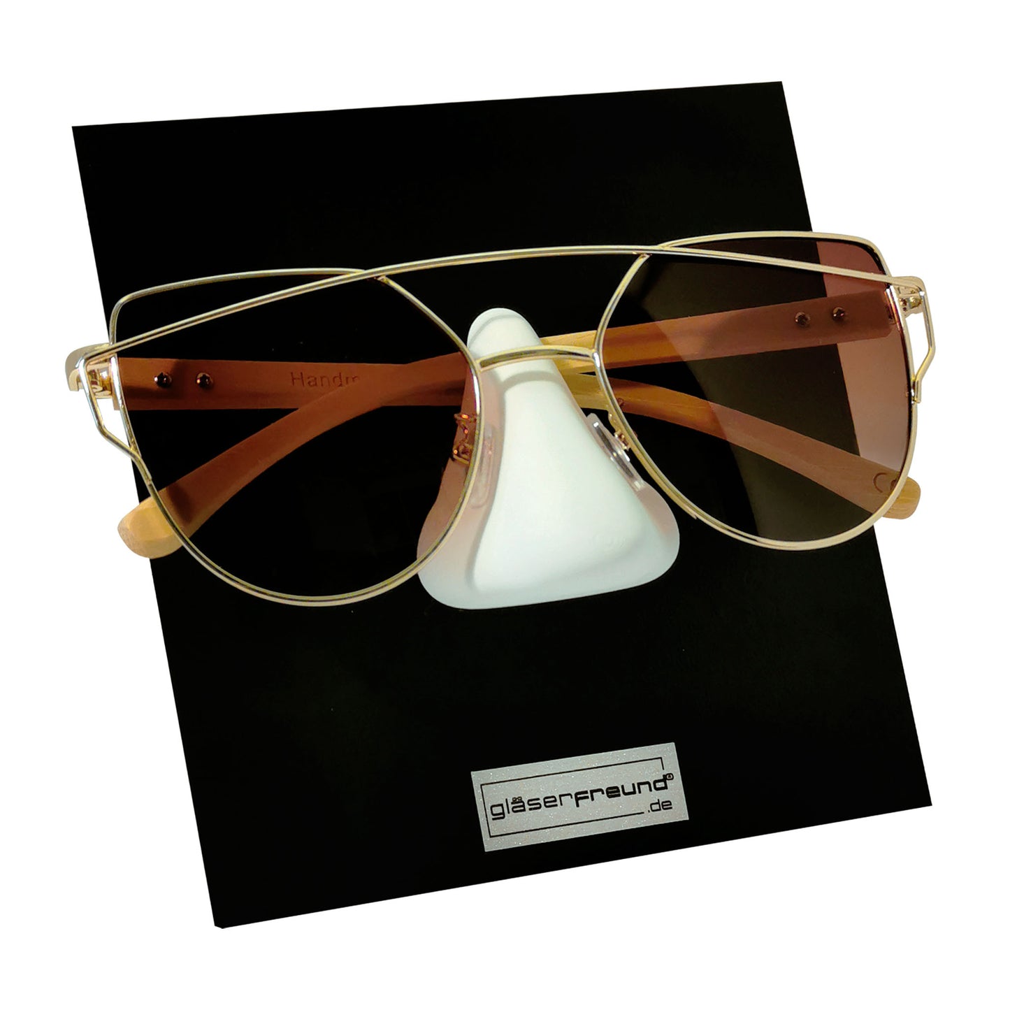 Brillenhalter Brillengarage Brillenständer aus Holz für Herren
